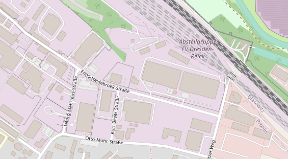 KFZ Werkstatt auf Satellitenbild