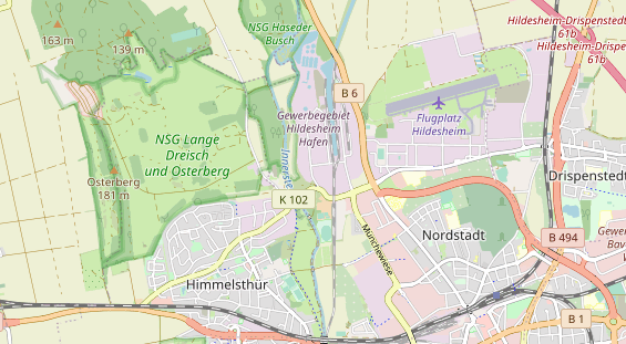 KFZ Werkstatt auf Karte