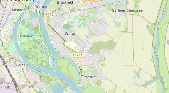 KFZ Werkstatt auf Karte