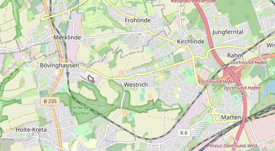 KFZ Werkstatt auf Karte
