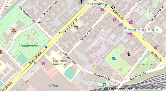 KFZ Werkstatt auf Satellitenbild