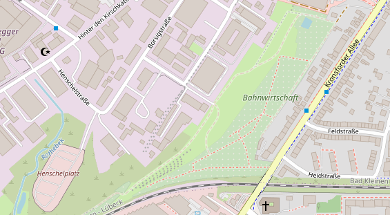 KFZ Werkstatt auf Satellitenbild