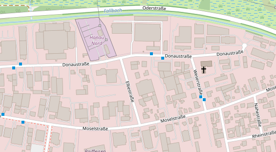 KFZ Werkstatt auf Satellitenbild