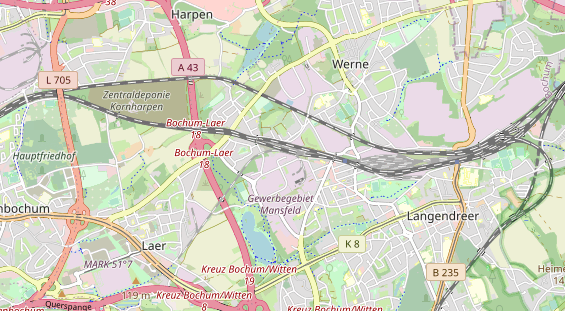 KFZ Werkstatt auf Karte