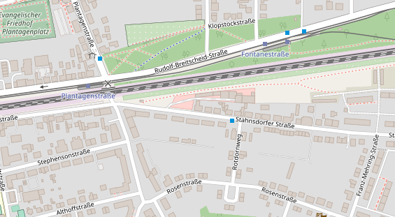 KFZ Werkstatt auf Satellitenbild