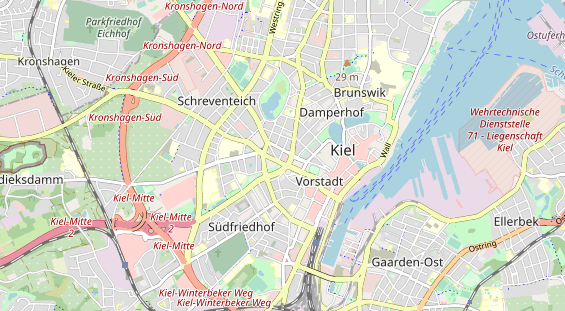 KFZ Werkstatt auf Karte