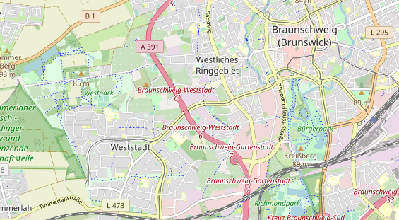 KFZ Werkstatt auf Karte