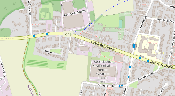 KFZ Werkstatt auf Satellitenbild