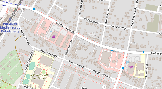 KFZ Werkstatt auf Satellitenbild