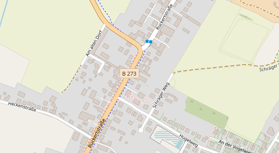 KFZ Werkstatt auf Karte