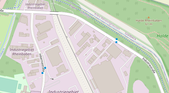 KFZ Werkstatt auf Satellitenbild