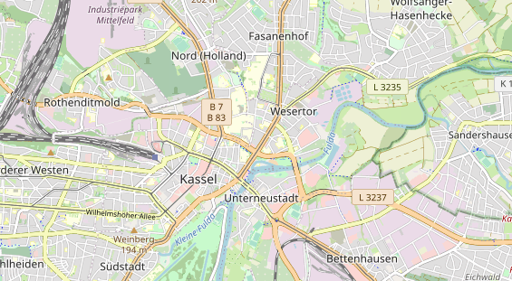 KFZ Werkstatt auf Karte