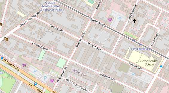KFZ Werkstatt auf Satellitenbild