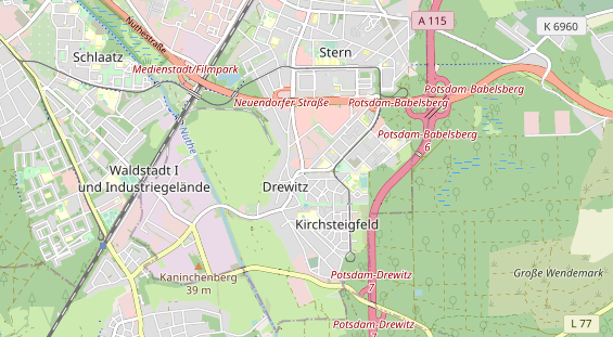 KFZ Werkstatt auf Karte