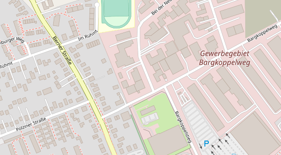 KFZ Werkstatt auf Satellitenbild