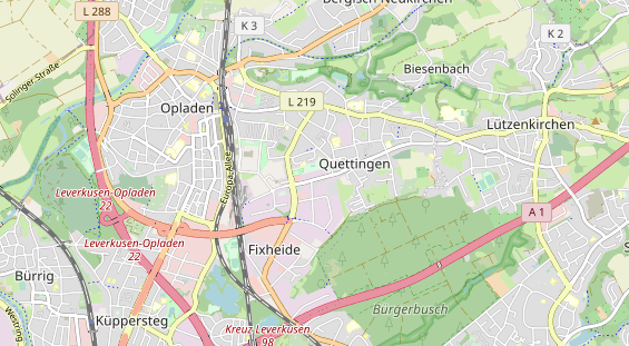 KFZ Werkstatt auf Karte