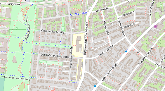 KFZ Werkstatt auf Karte