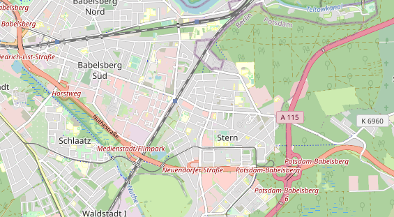 KFZ Werkstatt auf Karte