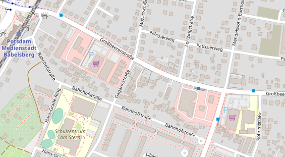 KFZ Werkstatt auf Satellitenbild