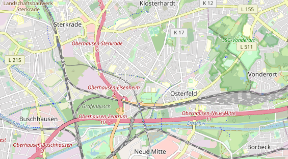 KFZ Werkstatt auf Karte