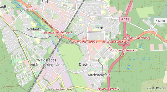 KFZ Werkstatt auf Karte