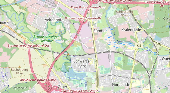 KFZ Werkstatt auf Karte