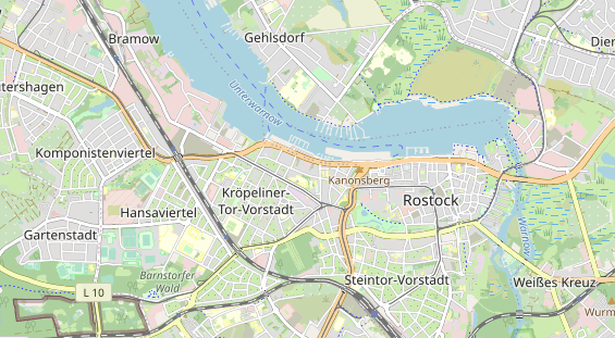 KFZ Werkstatt auf Karte