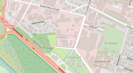 KFZ Werkstatt auf Satellitenbild