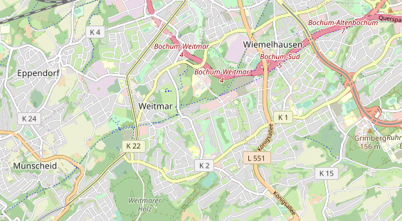 KFZ Werkstatt auf Karte