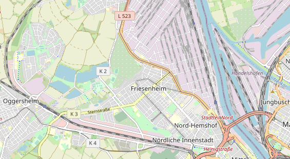 KFZ Werkstatt auf Karte
