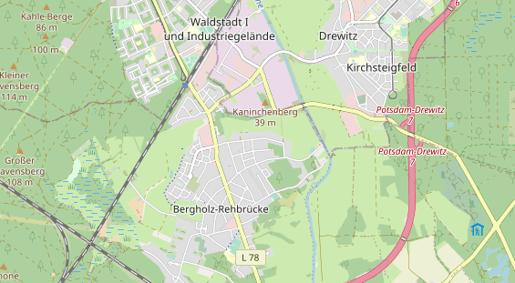 KFZ Werkstatt auf Karte