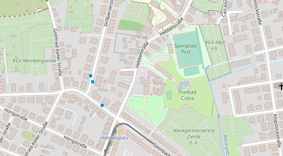 KFZ Werkstatt auf Karte