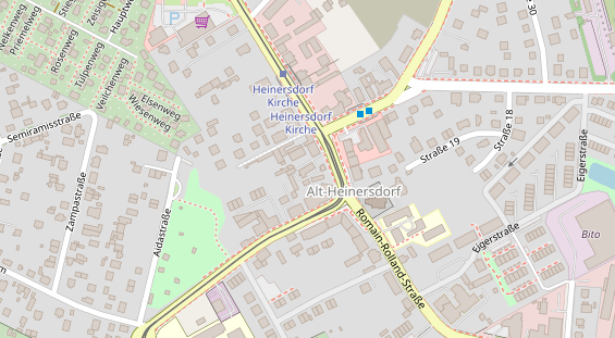 KFZ Werkstatt auf Satellitenbild