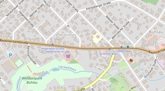 KFZ Werkstatt auf Satellitenbild