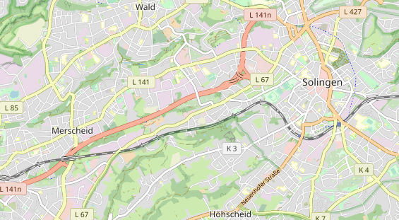 KFZ Werkstatt auf Karte