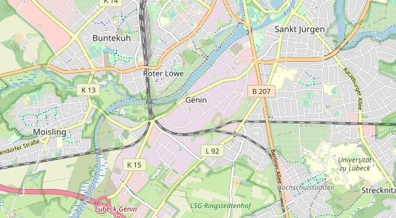 KFZ Werkstatt auf Karte