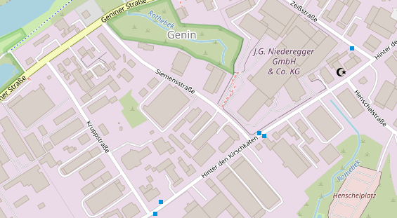 KFZ Werkstatt auf Satellitenbild