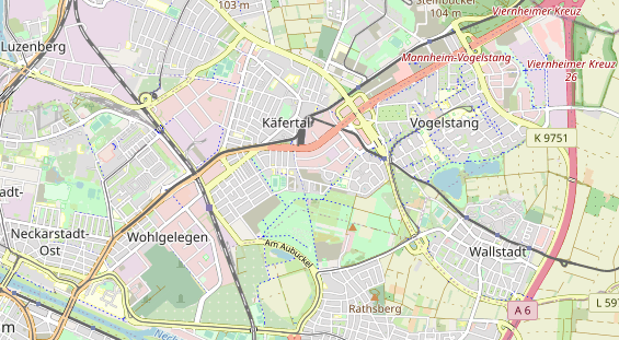 KFZ Werkstatt auf Karte