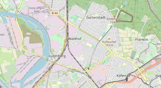 KFZ Werkstatt auf Karte