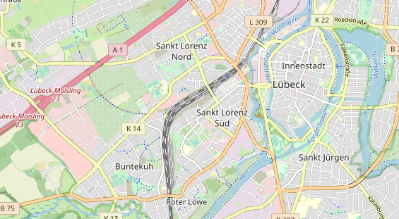 KFZ Werkstatt auf Karte