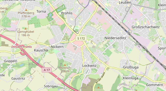 KFZ Werkstatt auf Karte